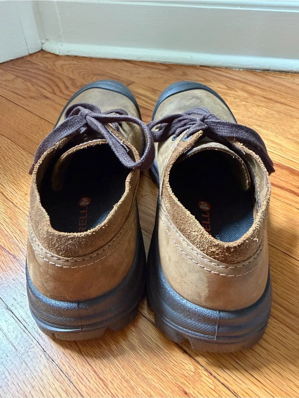KEEN Men's Grayson Oxford Brown Leather Comfort Shoes Size 7